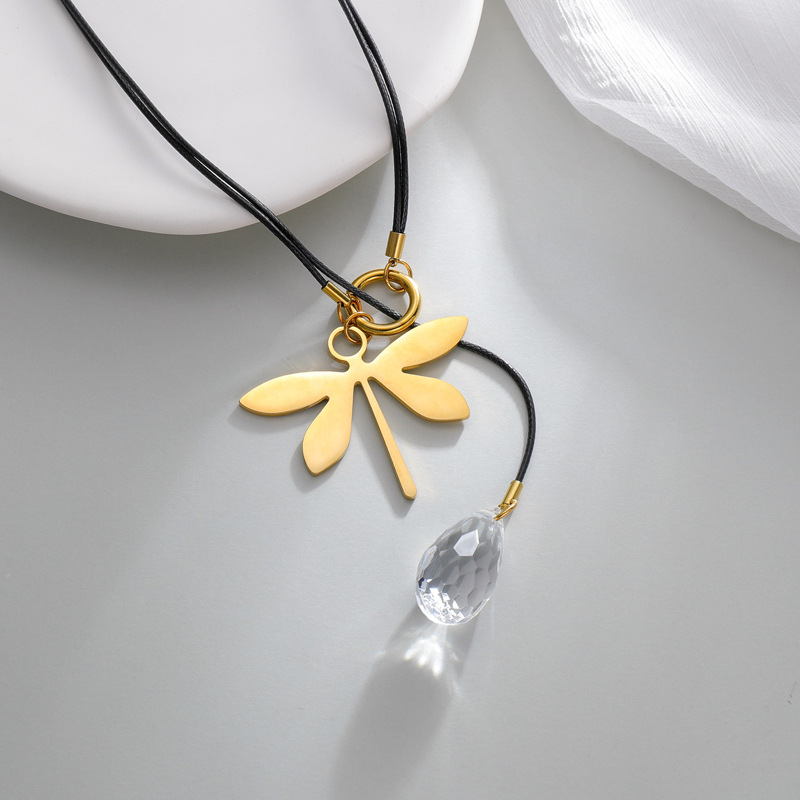 Necklace with Dragonfly