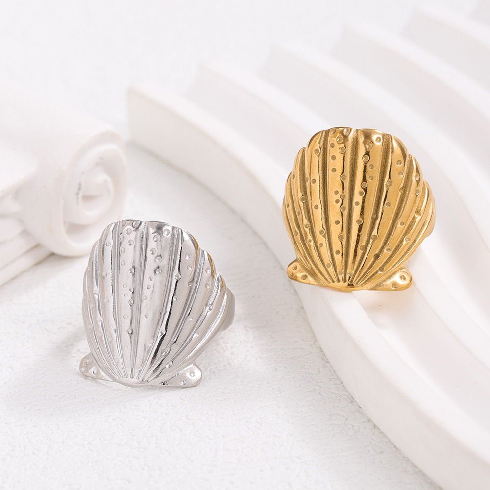 Shell-shape Ring