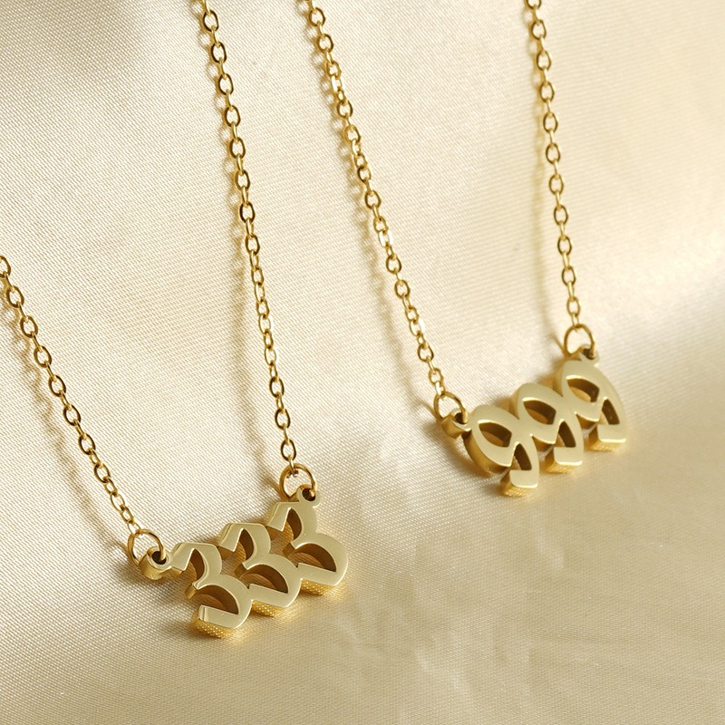 Necklace with Numbers