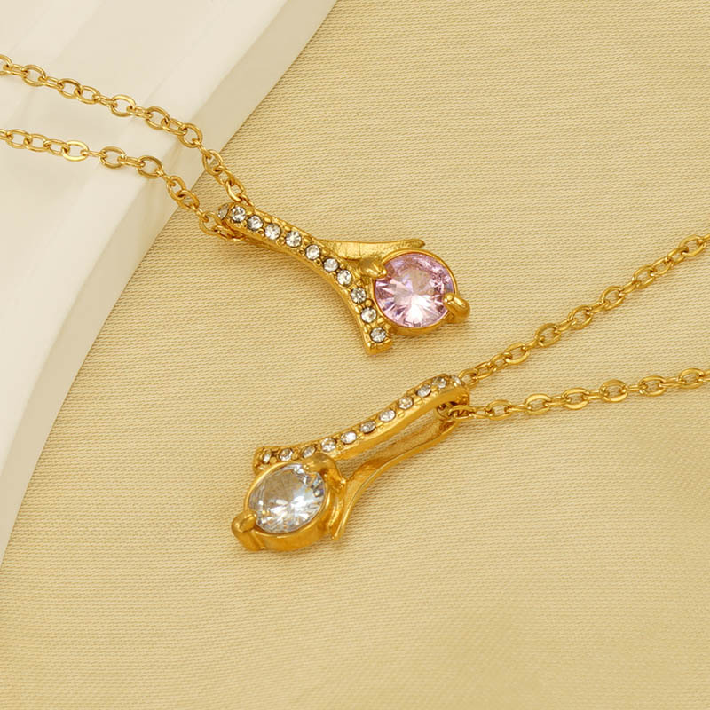 Necklace with Zircon