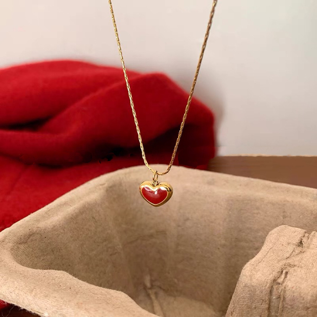 Necklace with Heart Pendant