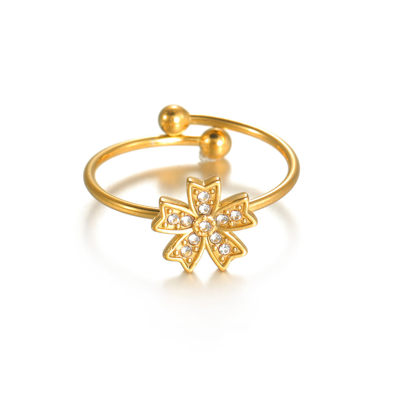 Ring with Flower