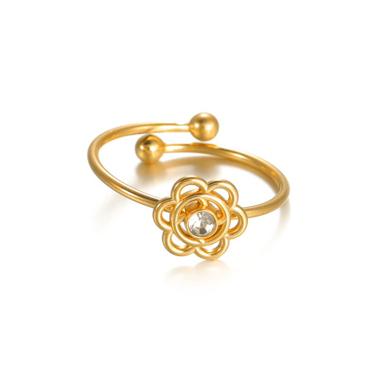 Ring with Flower