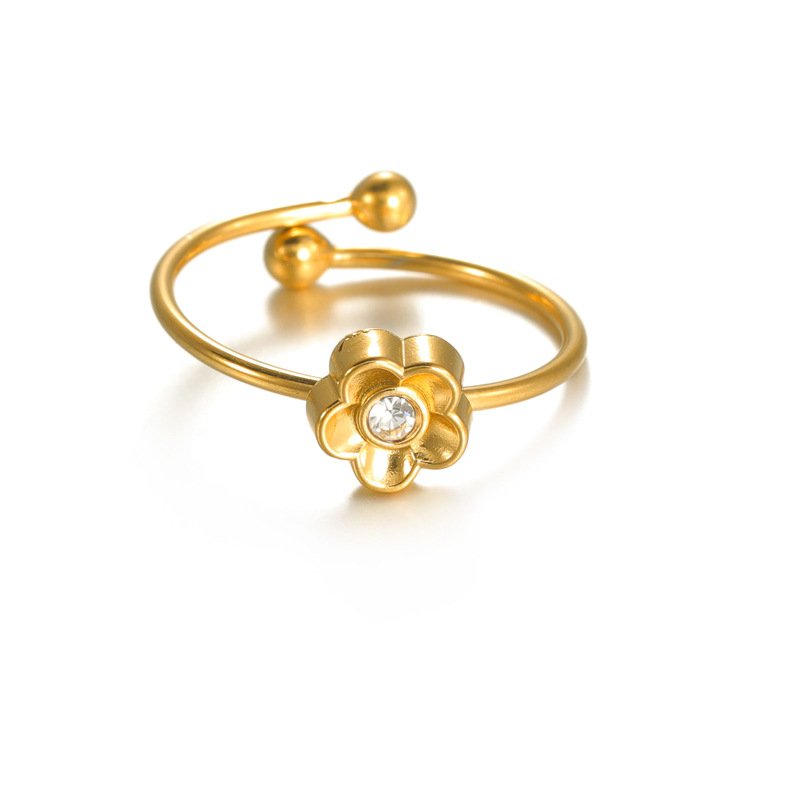 Ring with Flower