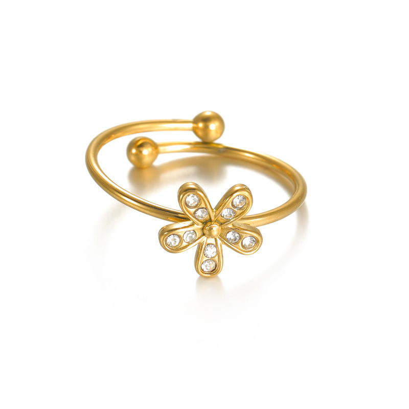 Ring with Flower