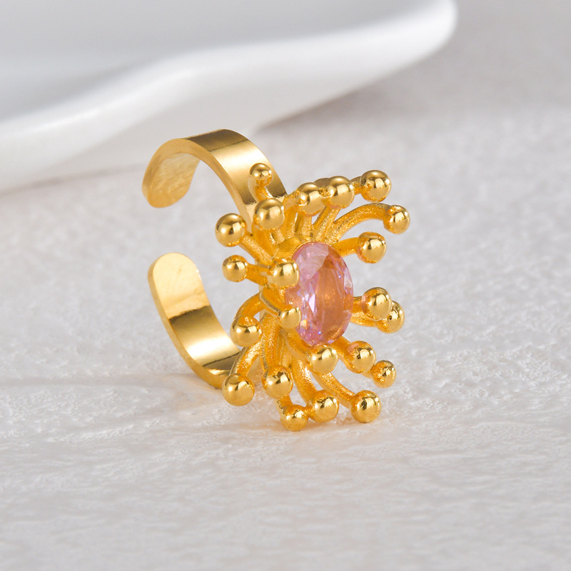 Ring with Flower