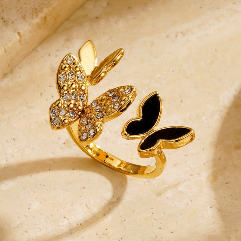 Ring with Butterflies