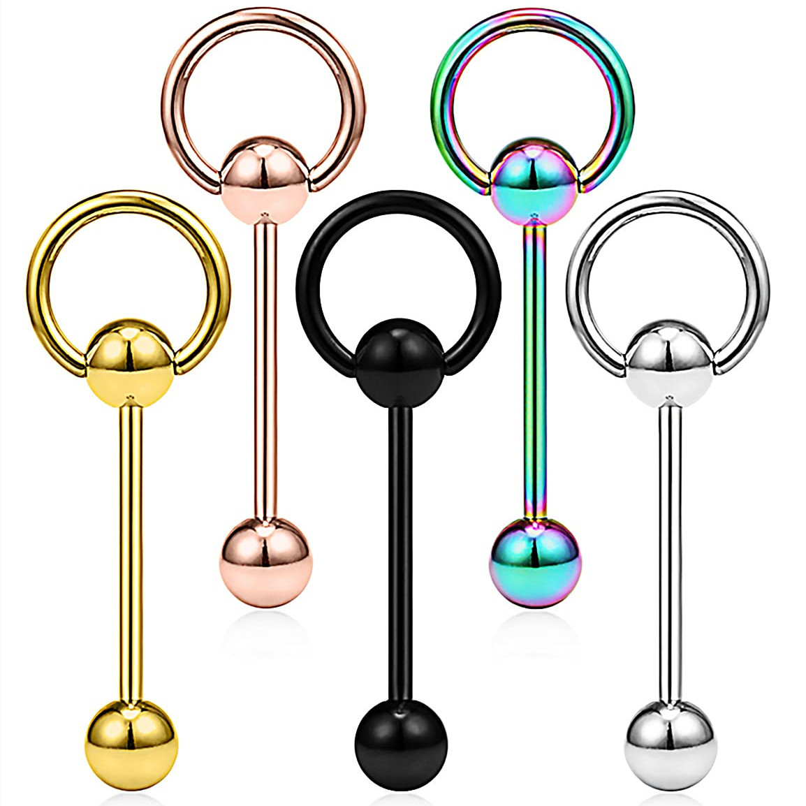 Tongue Ring in Different Colors