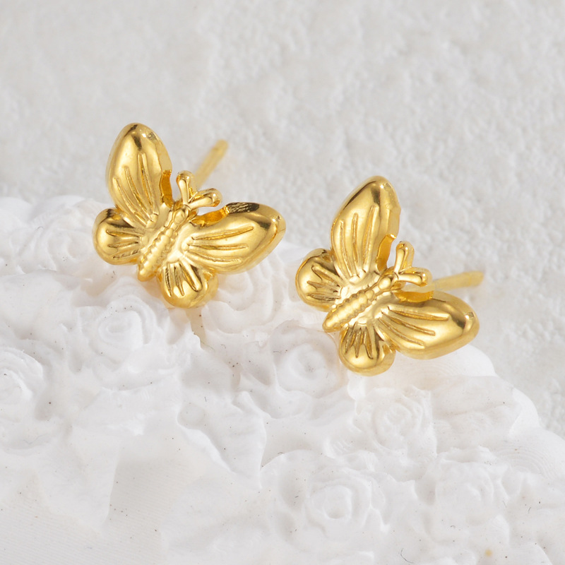 Butterfly-top Ear Stud