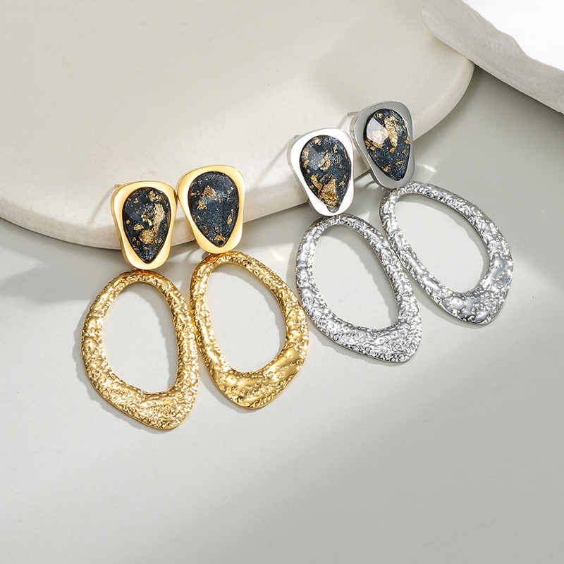 Ear Drop with Hoops
