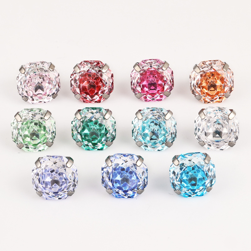 Octagon Rose CZ Top