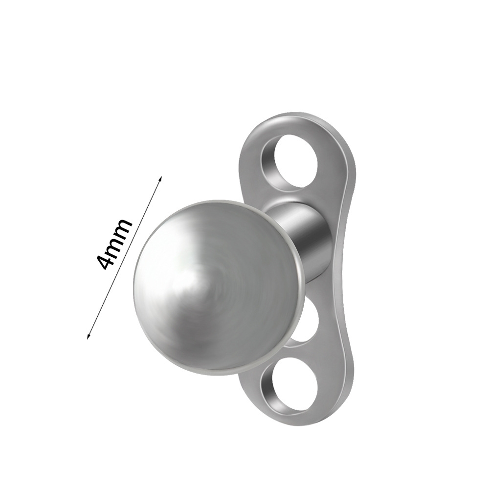 Half-dome Dermal Anchor Top