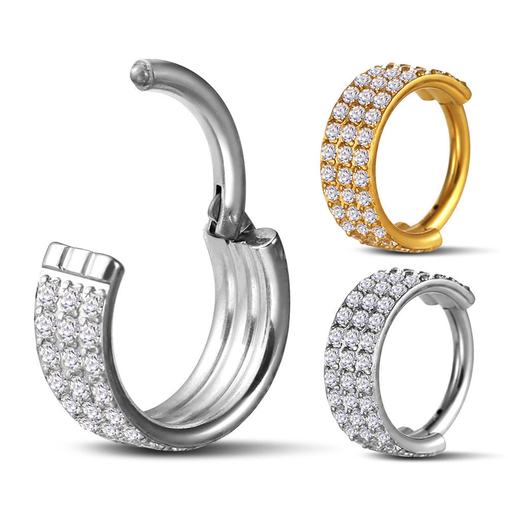 Hinged Segment Clicker with 3-layer CZ
