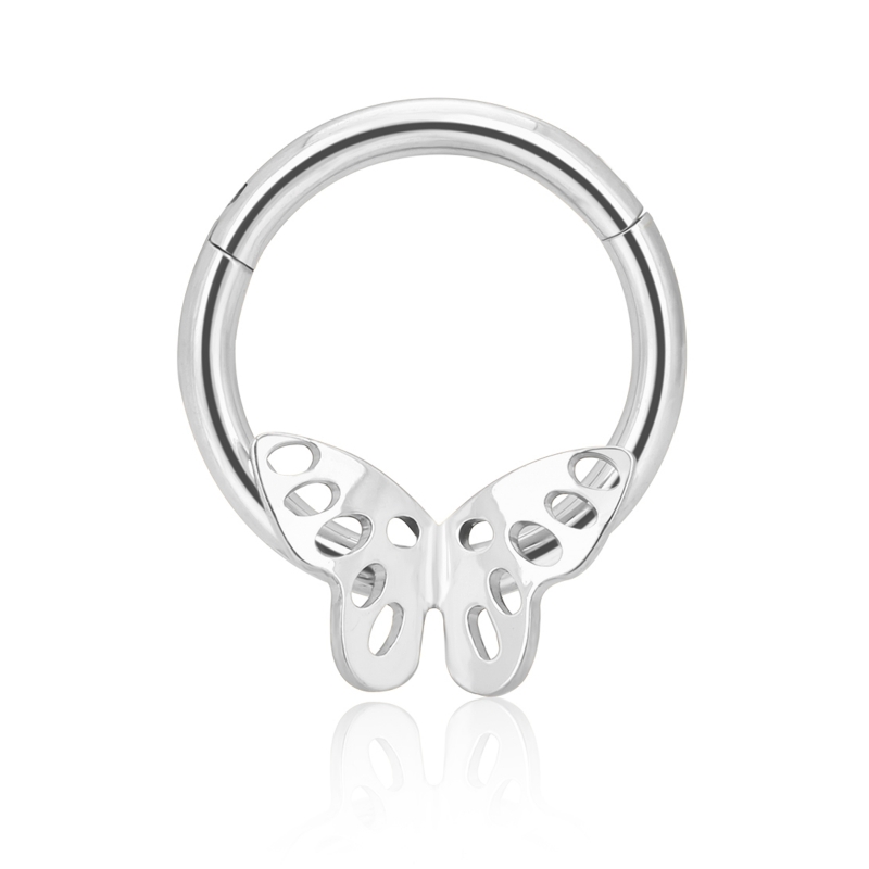 Hinged Segment Clicker with Butterfly