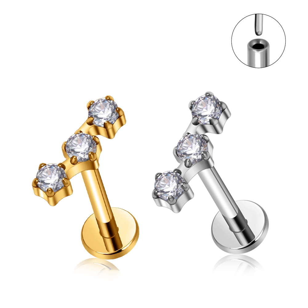 Threadless Labret Stud