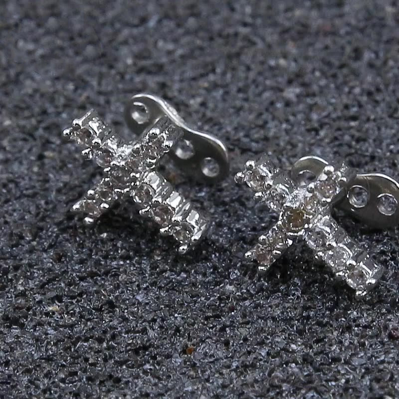 316L Stainless Steel Dermal Anchor with CZ Stone(图1)