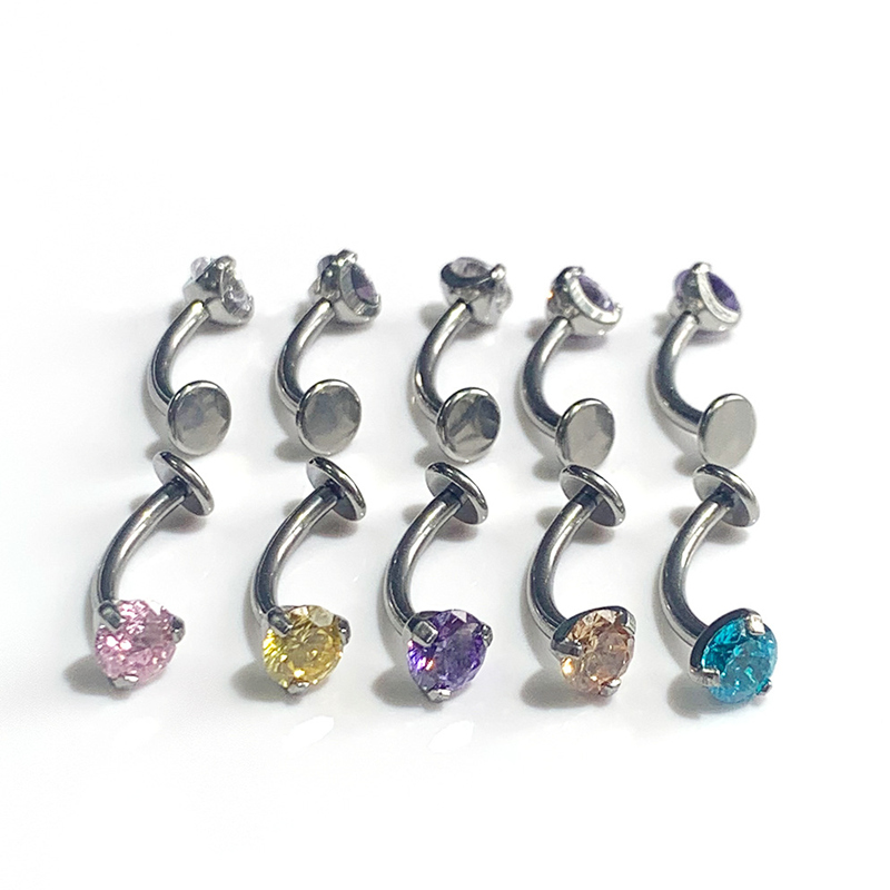 F136 Titanium Belly Button Ring(图1)