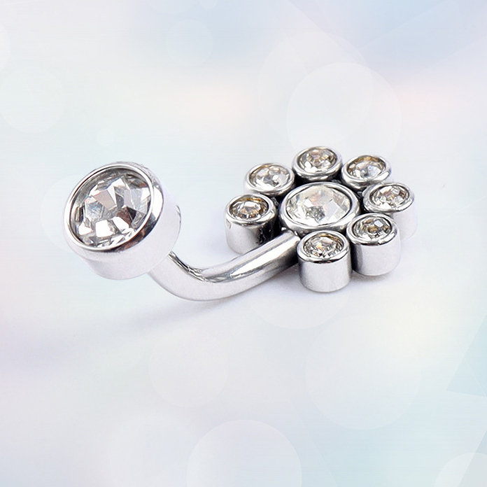 316L Stainless Steel Belly Bar(图1)