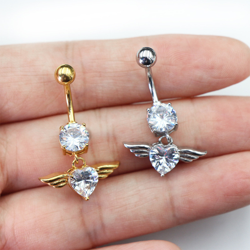 Belly Ring with Chic CZ(图1)