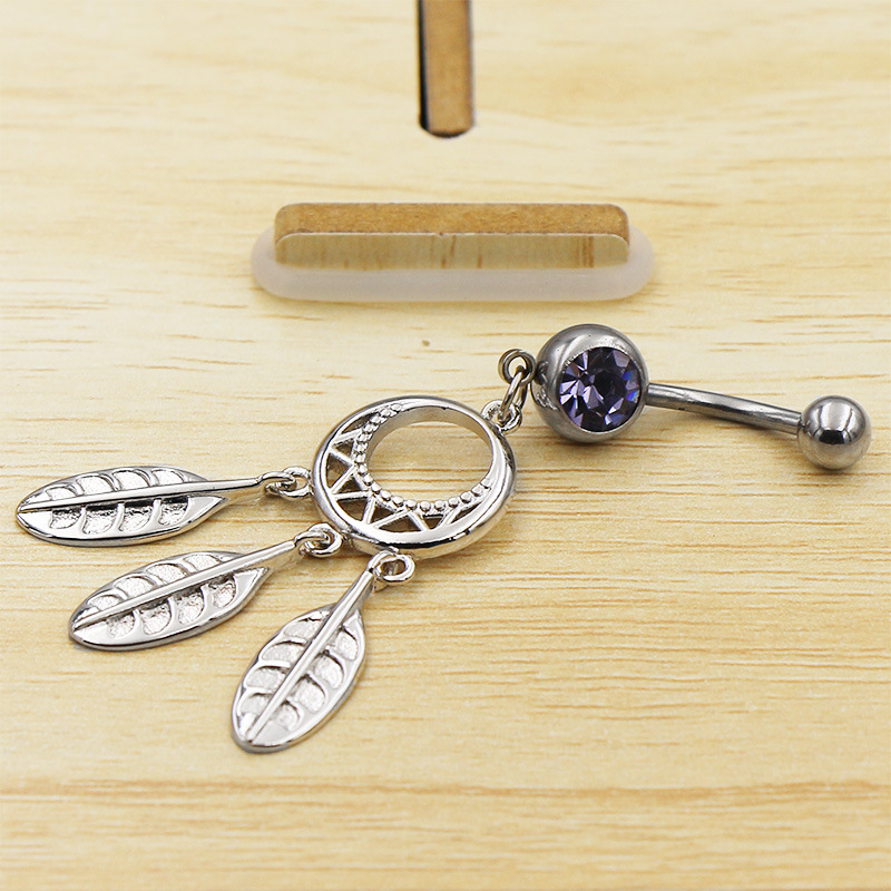 316L Stainless Steel Belly Button Ring(图1)