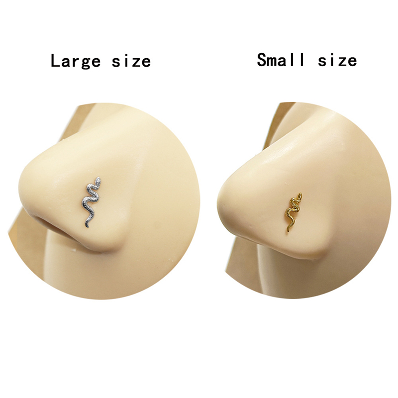 L-shaped Snake Nose Stud(图1)