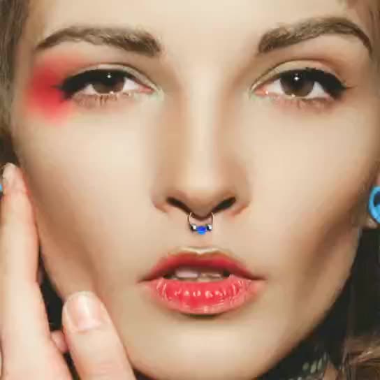 Fashionable Nose Ring Hoop(图1)