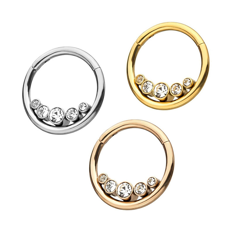 Hinged Segment Ring with CZ(图1)