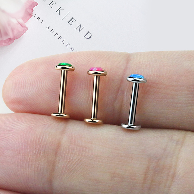 Chic Labret Stud with Opal(图1)