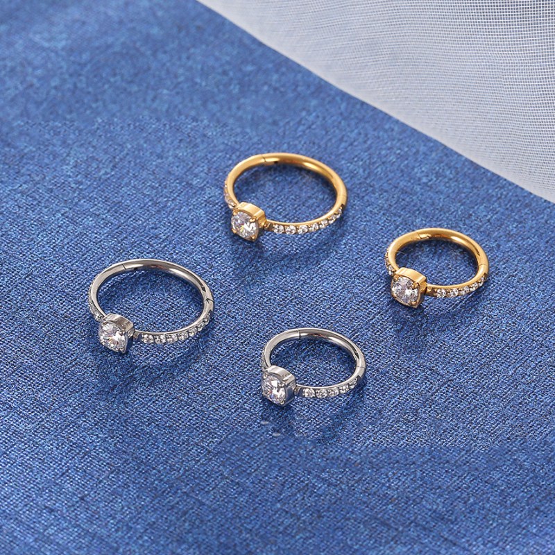 Hinged Segment Ring with CZ(图1)