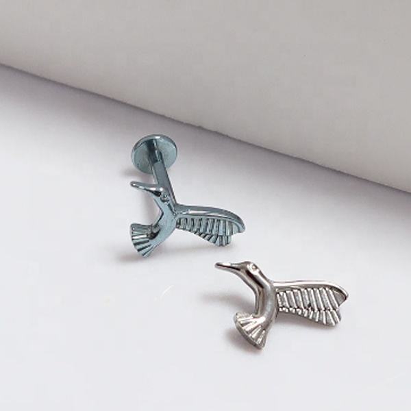 Bird-shaped Ear Stud(图1)