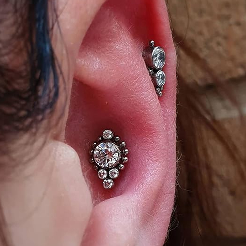 Internal Threaded Ear and Labret Stud(图1)