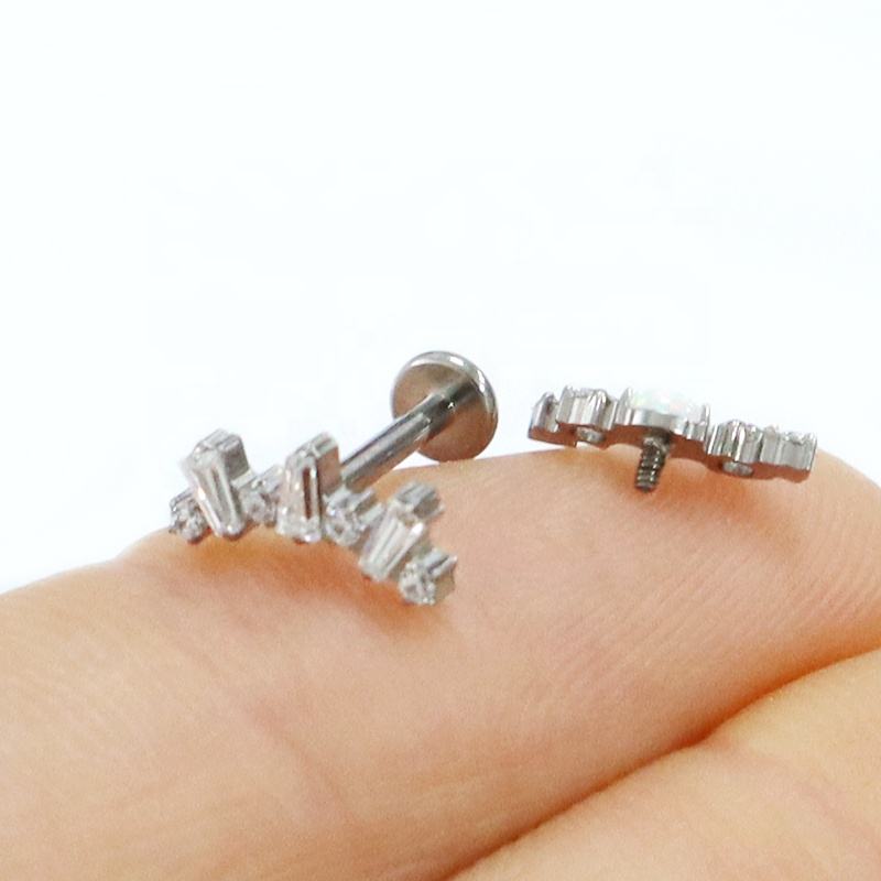 Internal Threaded Ear and Lip Stud(图1)