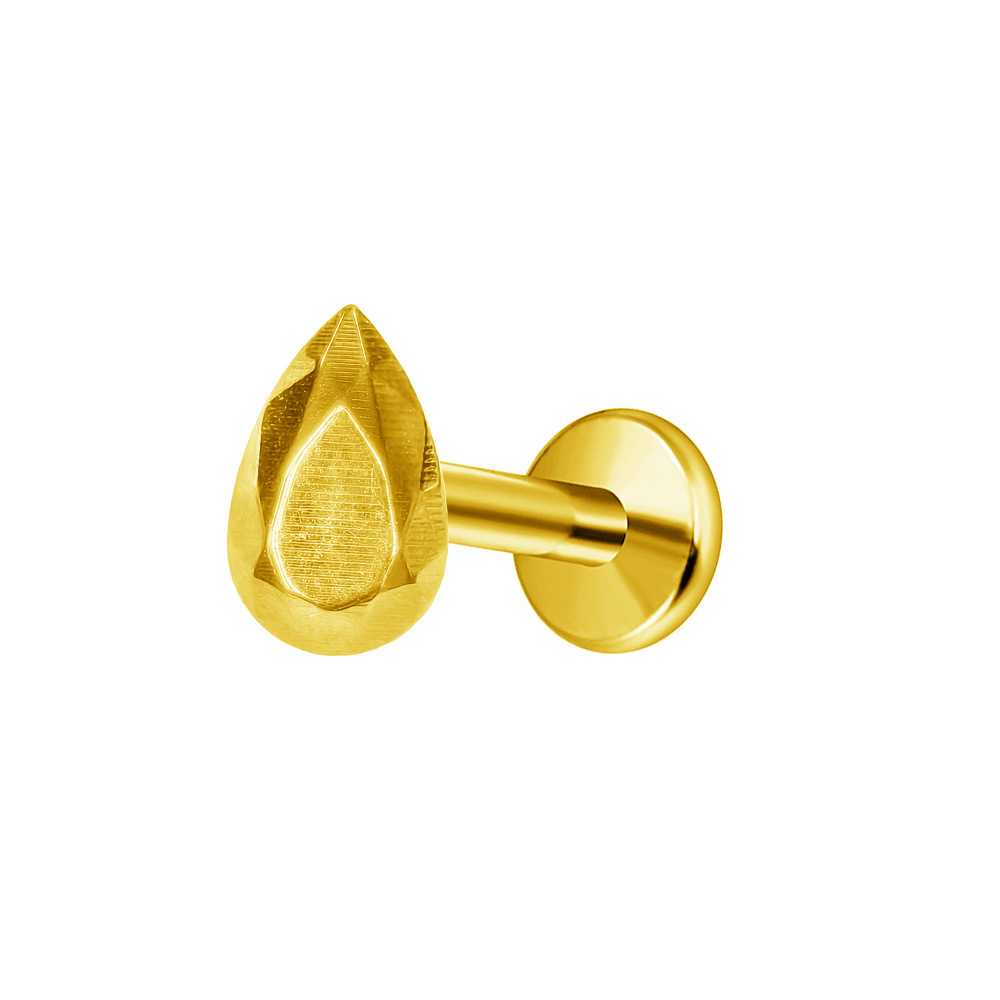 Waterdrop-shaped Ear Stud(图1)