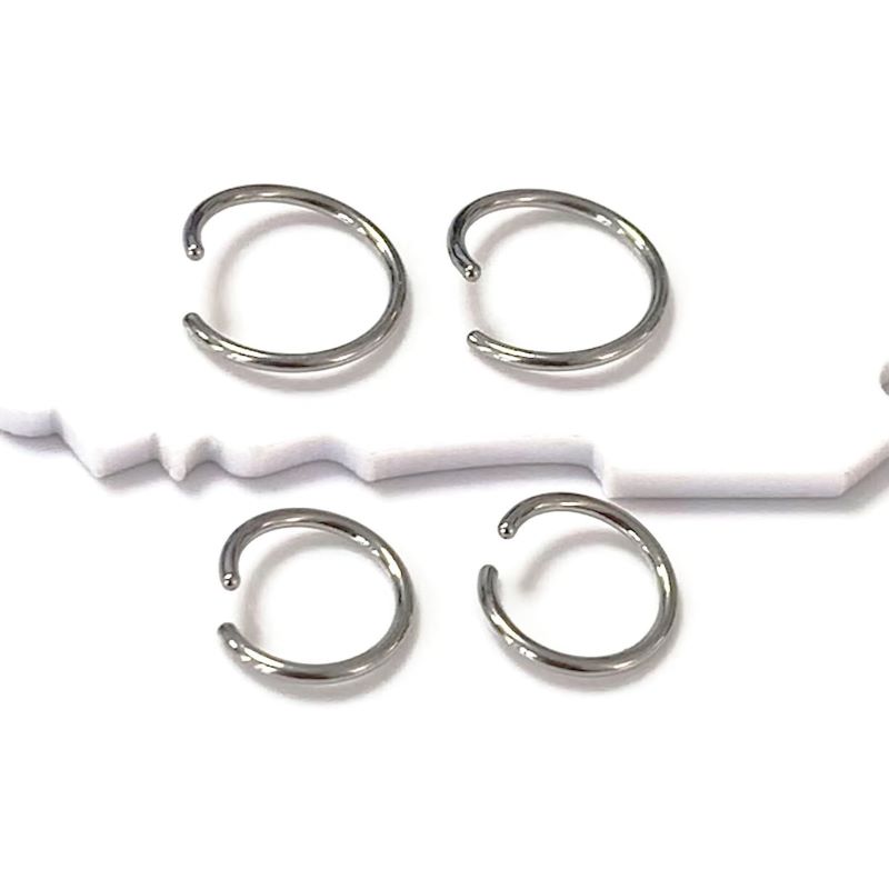 Titanium Nose Ring Hoop(图1)