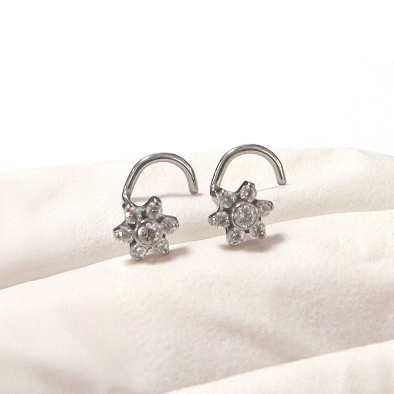 Nostril Screw with Flower Top(图1)