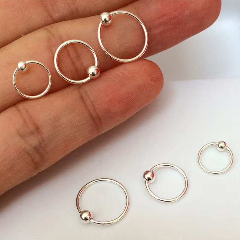 F136 Titanuim Captive Bead Ring(图1)