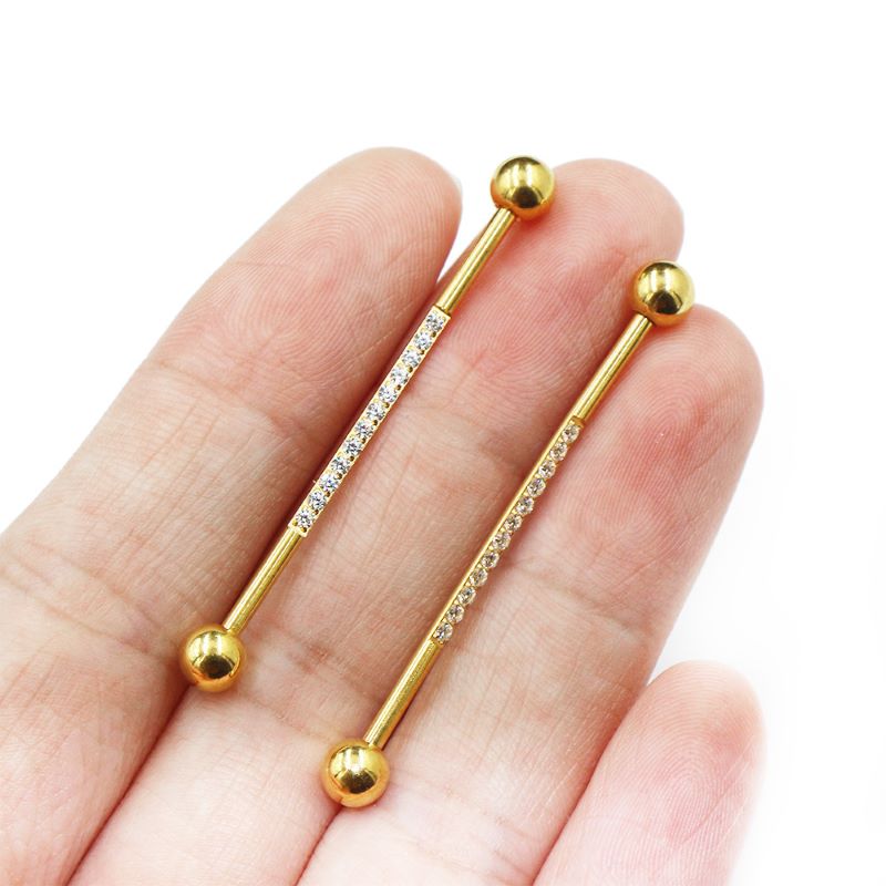 Industrial Barbell with CZ(图1)