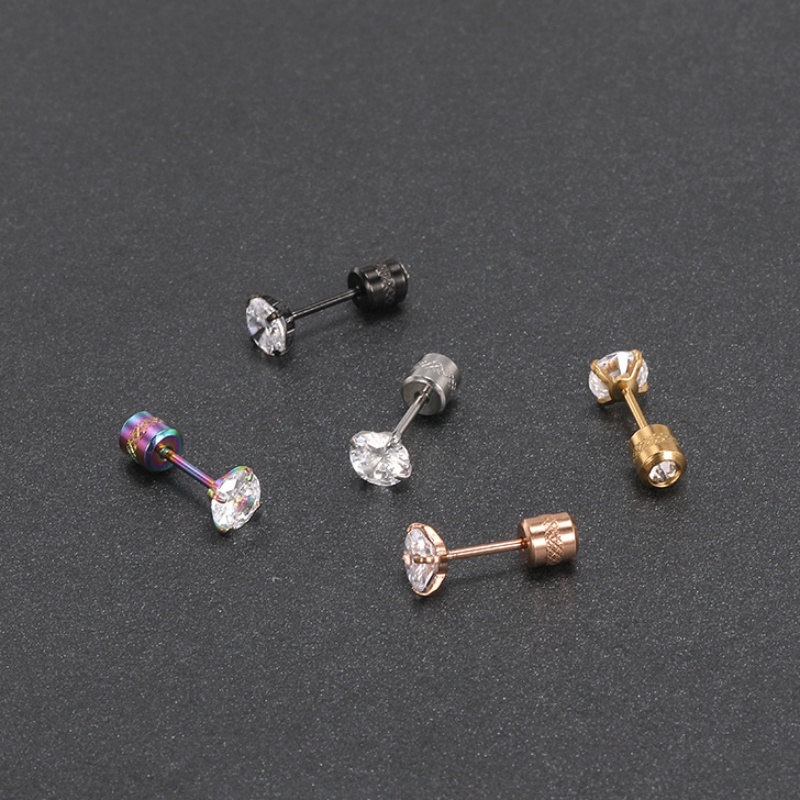 Ear Stud with CZ(图1)