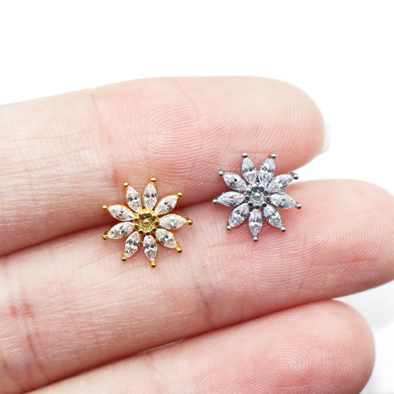 Earring Stud with CZ(图1)