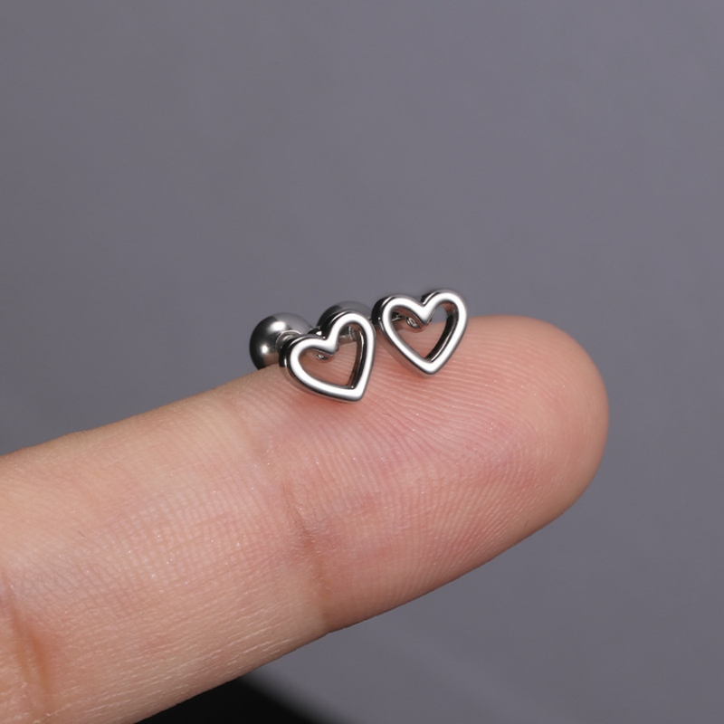 Heart-top Ear Stud(图1)