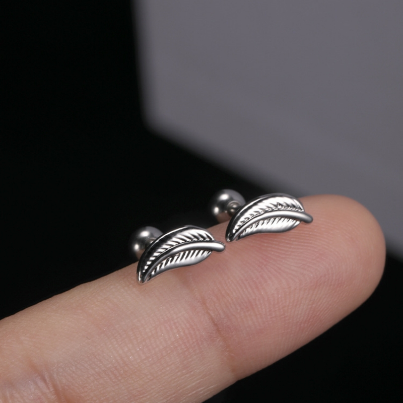 Leaf-top Ear Stud(图1)