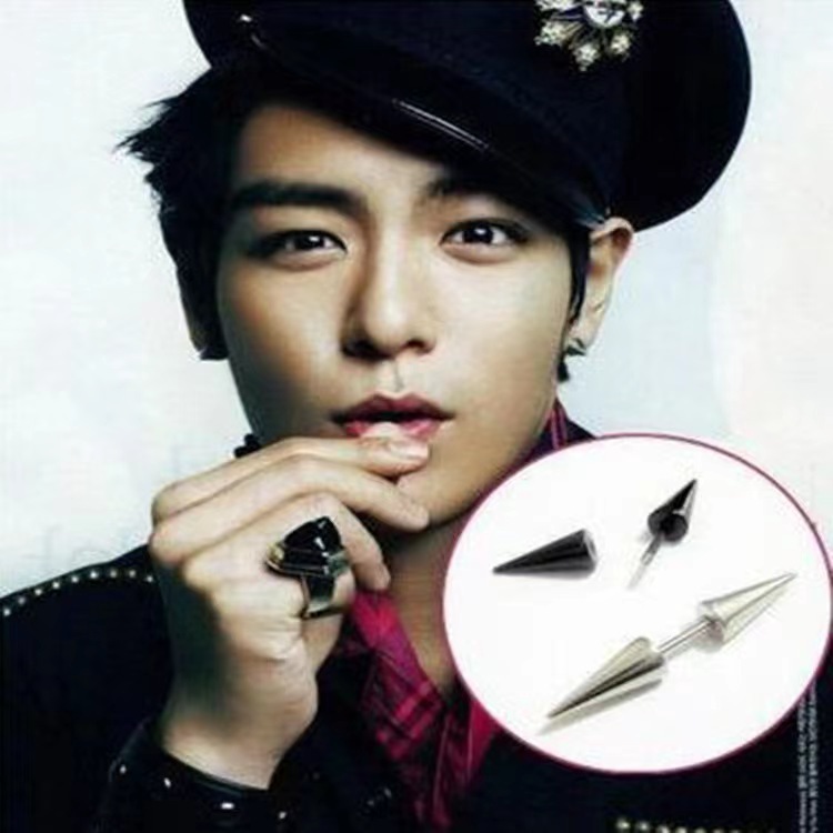 Ear Piercing Barbell with Spikes(图1)