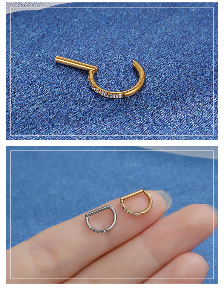 Hinged Segment Ring with CZ(图1)