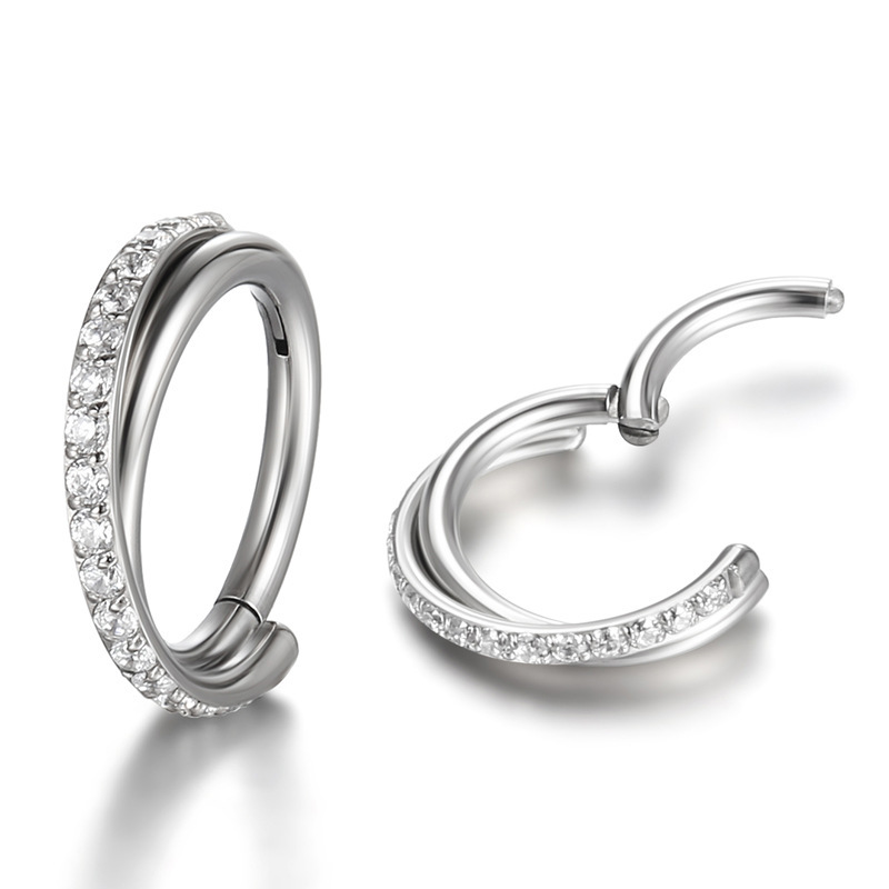 Hinged Segment Ring with CZ(图1)