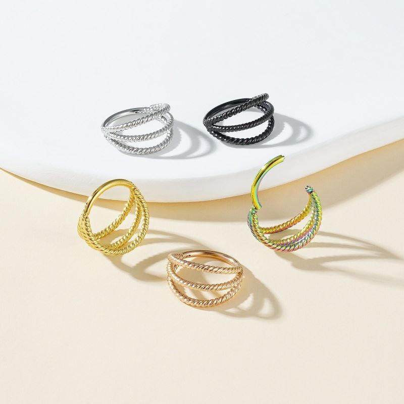 Twisted 3-layer Hinged Segment Ring(图1)