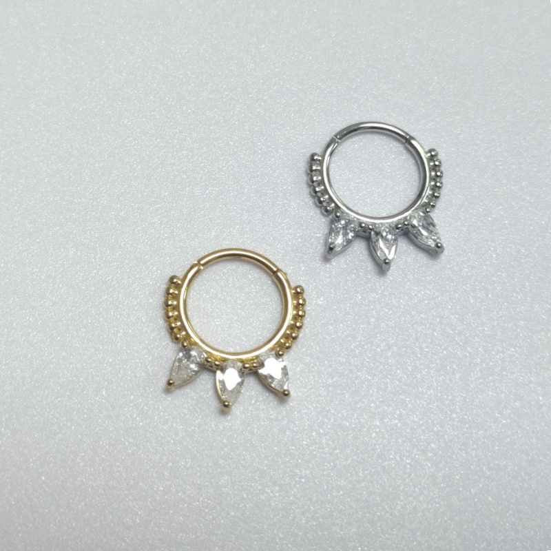 Hinged Segment Ring with CZ(图1)