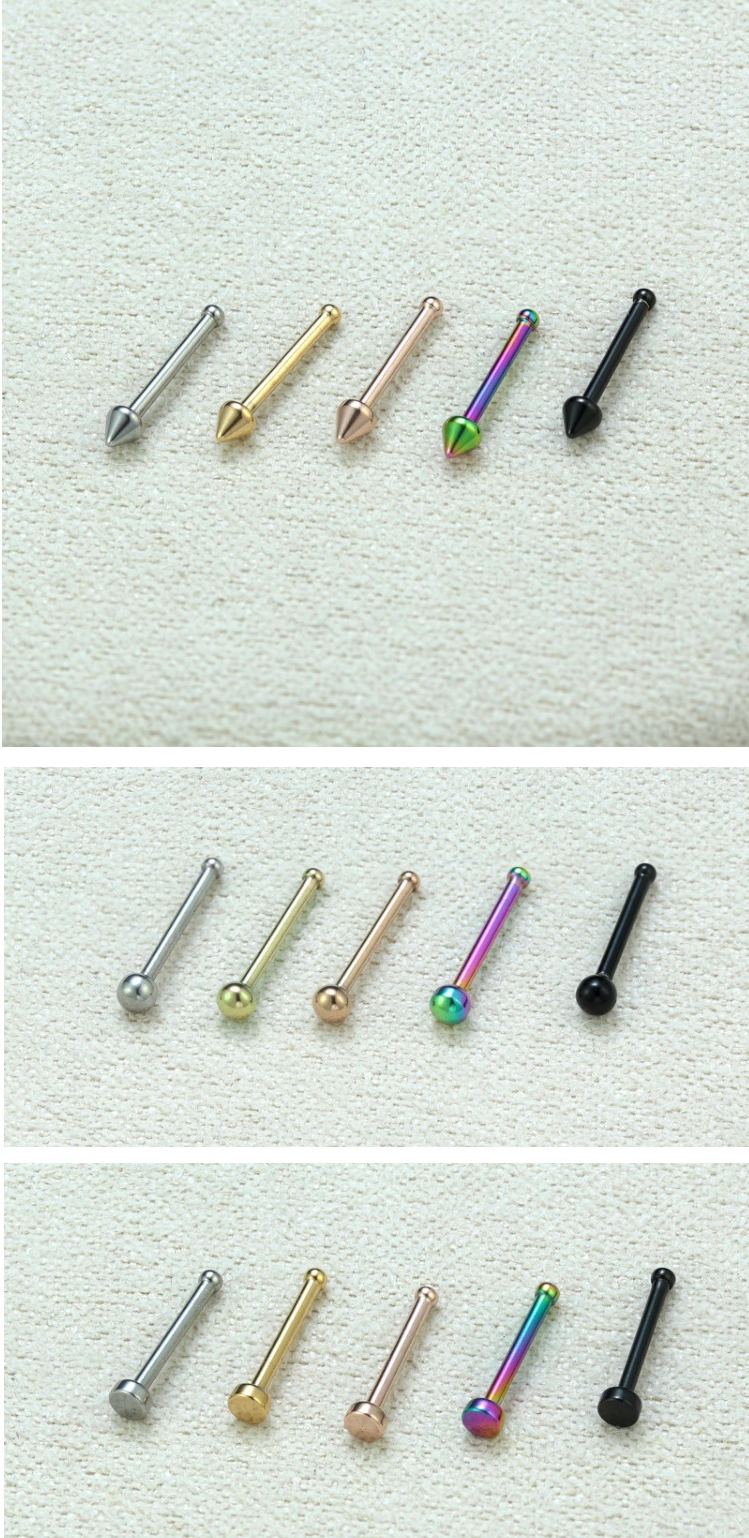 Nose Bone Stud in Different Colors(图1)