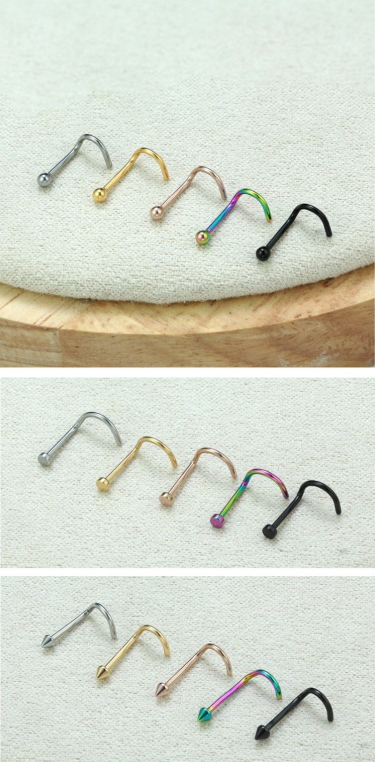 Nostril Screw in Different Colors(图1)