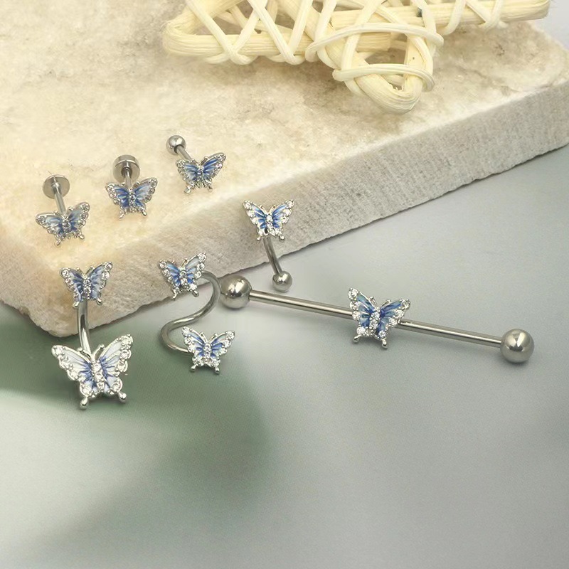 Butterfly Belly Button Bar(图1)