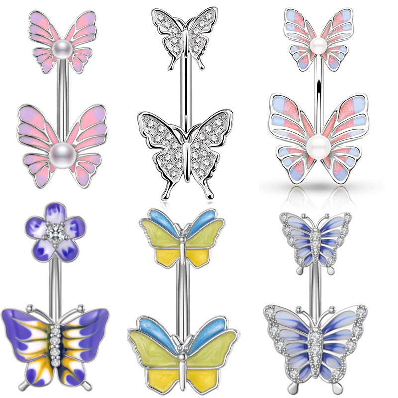 Butterfly Belly Button Bar(图1)